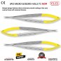 Micro Scissors Curved TC Castroviejo Spring Suture Scissors Micro surgical Dental Instrument