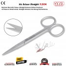 Iris Scissors STR 11.5cm - German Satin Dull Finish - Very Good Cutting Edges