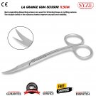 Dental La Grange Tissue Gum Scissor 11.5cm Trimming Tissue Surgical Instruments New Double Curved