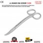 Dental La Grange Tissue Gum Scissor 11.5cm Trimming Tissue Surgical Instruments New Double Curved