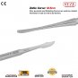 Dental Waxing Instruments-Graver Wax Mixing Carvers Zahle- Vehe-Lecron SS CE UK