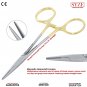 Mosquito Hemostat Forceps TC 4.75″ Straight