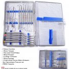 SET OF 8 Advanced Perio Mauri Tunneling Oral Surgery Kit + Cassette CE SYZE UK