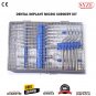 SET OF 8 Advanced Perio Mauri Tunneling Oral Surgery Kit + Cassette CE SYZE UK