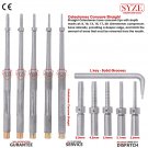 6 Pcs Set Osteotomes Offset Osteotome Angled Pointed With Allen Key Convex New