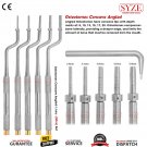 Implant Osteotomes Sinus Concave Angled & Straight Tip Dental Instruments CE Measurement