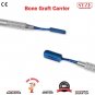 Dental Bone Graft Scoop Implant Blue Titanium Bone Packer Carrier Periosteal Pluggers CE SYZE