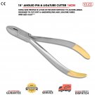Micro Pin-Ligature Wire Cutter 14CM Slim Arch Wire Dental Pliers Ortho