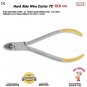 Dental Orthodontics Hard Side Wire Cutter TC 13.5CM Pliers Lap Joint Pliers German Stainless Steel