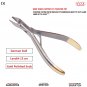Side Wire Cutter Pointed TC Tips German Dull Gold Polished ends 13 cm Cutter with reduce