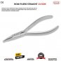 Straight HOW Orthodontic Pliers Dental Archwire Placement Wires 13.5CM for Remover Pins Lab CE