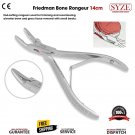 Dental Friedman Bone Rongeur Forceps Orthopedics 14CM Veterinary Surgery Lab Dental Plier