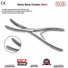 Dental Bone Crusher 24CM Mill Bone Morselizer Dental Implant Instruments CE UK