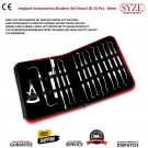 Dental Implant Sinus Lift Oral Surgery Periosteal Light Weight Kit of 15 Pcs Set with Free Pouch