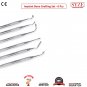 Dental Implant Bone Grafting Dentist Surgery Instruments Set Of 6 French Steel Lab Instruments