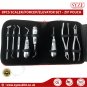 Dental Scaler Root Elevators Tooth Extraction Plaque Remover Carvers Lab Set