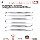 Implant Bone Crafting Oral Surgery Dental Periodontal Serrated Instruments CE
