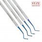 Dental Composite Plastic Filling Surgical Instruments Titanium Coated Tips CE