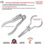 Dental Ivory Rubber Dam Clamp Punch Perforation Endodontic Stainless Steel