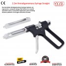 Dental Intraligamentary Syringe 2.2ml Gun Style with extra Barrel American/European Thread