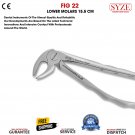 Dental Extraction Forceps Lower Roots Molars Surgical Pliers Teeth Removal Tool