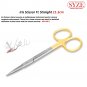 Iris Straight Scissors Dental Surgical Tissue Dissecting German Steel Gum Scissor 11.5cm TC