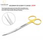 Dental Goldman Fox TC Curved 12cm Surgery Trimming Tissues Suture Scissor CE