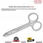 Beebee Crown Surgical Scissors Half Moon Curved Dental Crown Preparation Scissor CE