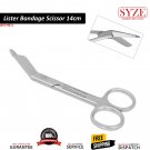 Lister Bandage Scissor 14cm First Aid Pocket Students Doctors Nurses Scissors