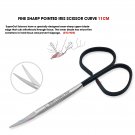 Micro Pointed Iris Curved Scissor Serrated Super Cut Dental Surgical Scissors