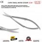 Castroviejo Curve Small Scissor Micro Surgery Sharp Surgical Scissors 11CM TC