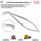 Castroviejo Mini Spring Scissor Noyes Suture Micro Surgery Scissors 45° Angled CE