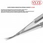 Micro Curved Sharp Dissecting Spring Fine Scissor Chrom Polish Surgery Scissors CE