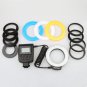 Macro Close Up Lighting 48 LED Video Ring Flash Light For Nikon Canon DSLR Camera