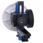 Quick Release Clamp DSLR Follow Focus Gear Ring Belt for 15mm Rod Rig 60D 600D 5D2 GH2 D7000