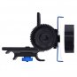 Quick Release Clamp DSLR Follow Focus Gear Ring Belt for 15mm Rod Rig 60D 600D 5D2 GH2 D7000