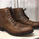 Men's Stafford Dress Shoes Leather Hightop Shoes Boots Size 13