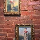 Mid Century Art Janie Freeman Framed Prints 2 1950's