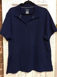 Women's Plus Size St John Bay Shirt Size 3X Short Sleeve Knit Shirt 3 X