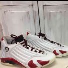 MEN SIZE 11.5 Nike  AIR JORDAN OG RETRO 14 XIV MJ CANDY CANE WHITE RED 311832101