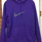 Women's Nike Hoodie Dri Fit Medium Texas Christian University Color Dark Purple
