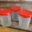 Vintage Tupperware Storage Set Of 3