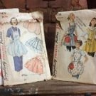 vintage simplicity sewing patterns Lot Of 5