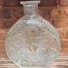 Vintage Glass Liquor Decanter Federal Law Prohibits Sale or Reuse stamped