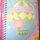 Chi Chai Monchan Mini Spiral Kawaii Notebook