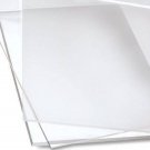 PLEXIGLASS ACRYLIC SHEET USE IN CRAFT PROJECTS MODELS DISPLAY 24X48 5.6MM Clear