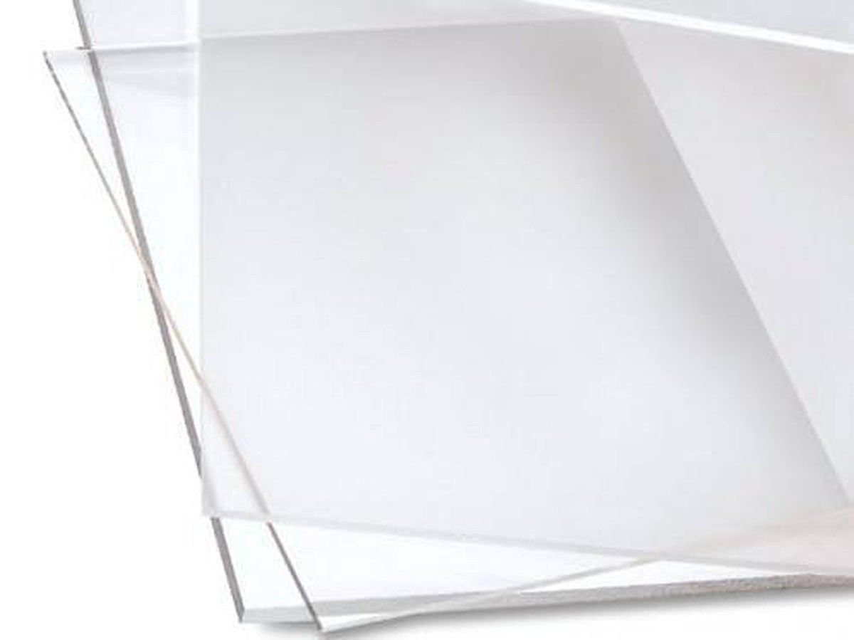 Plastic Sheet Used in Windows Shelves Glazing Photo Framing 12x12 5.6mm