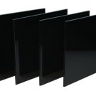 PLEXIGLASS ACRYLIC SHEET USED IN CRAFT PROJECTS TROPHIES RISER 24X24 3MM BLACK