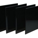 Plexiglass Acrylic Sheet Used in Kitchen Cabinets Craft Projects 12x12 3mm Black