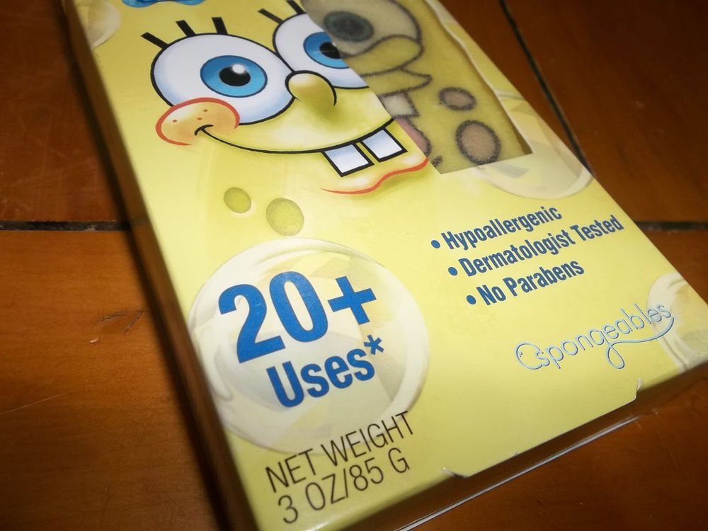 Nickelodeon Spongebob Squarepants All In One Body Wash In A Sponge